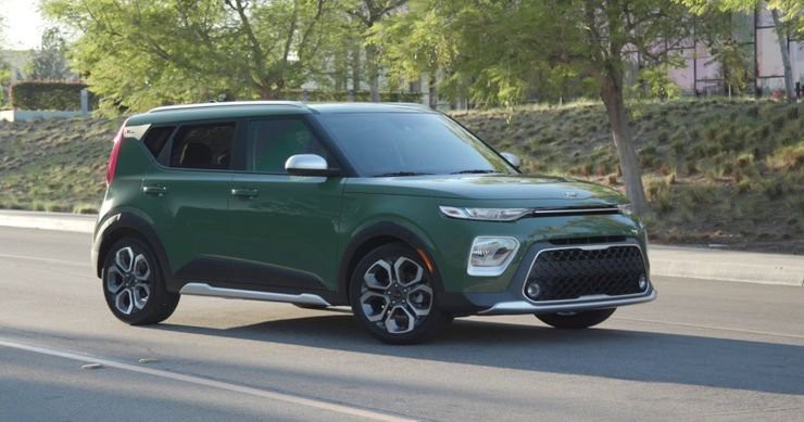 Màu xanh lá ngọc của Kia Soul.