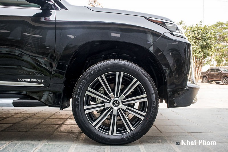 Ảnh la-zăng xe Lexus LX570 Super Sport 2020