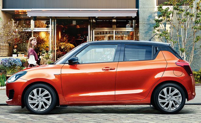 Suzuki Swift 2020 facelift tích hợp trang bị hiện đại.