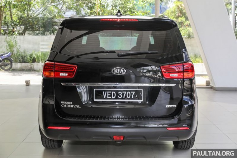 Kia Sedona 2020 ưu thế về không gian.