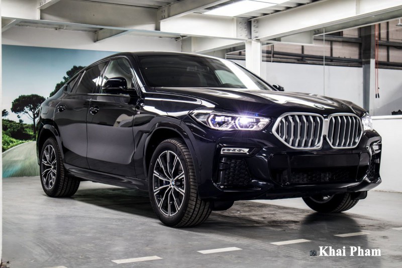 Ảnh trước trái xe BMW X6 2020