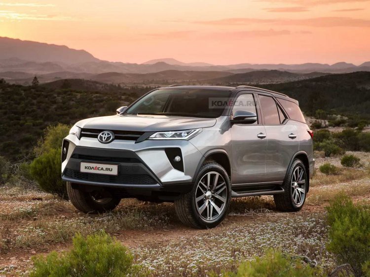  Toyota Fortuner nâng cấp mới sẽ chính thức ra mắt vào ngày 4/6 tới.