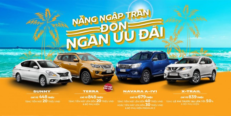 Nissan Việt Nam tung chương trình khuyến mãi tháng 6/2020.