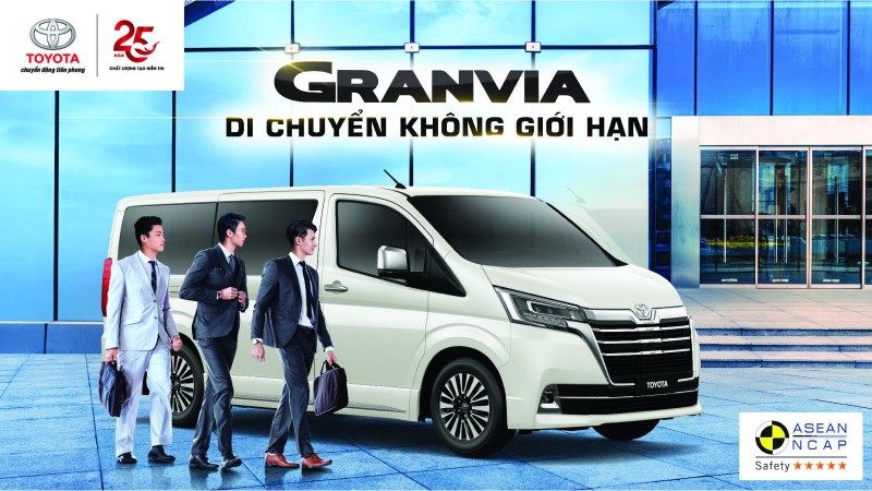 MPV 9 chỗ Toyota Gravia hoàn toàn mới cập bến Việt Nam với giá từ 3,072 tỷ đồng.