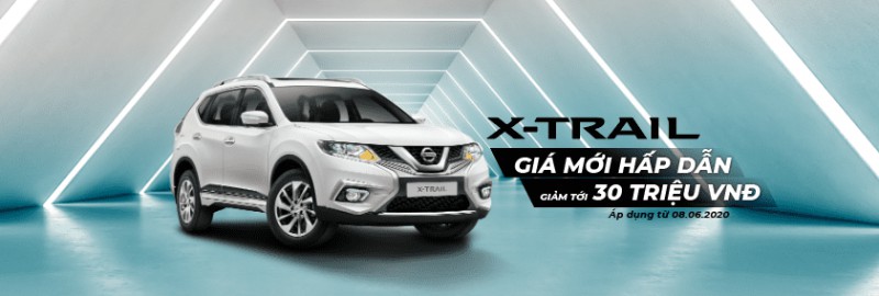 Nissan X-Trail nhận ưu đãi riêng trong tháng 6, giảm tới 30 triệu đồng.