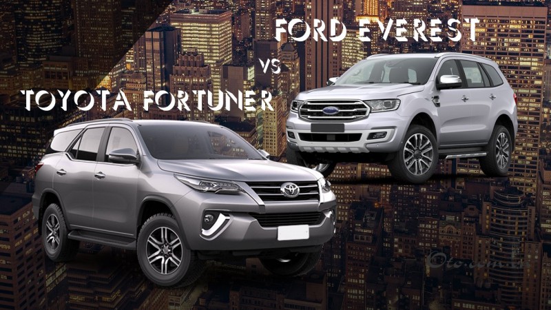 So sánh xe Ford Everest 2020 và Toyota Fortuner 2020 a1