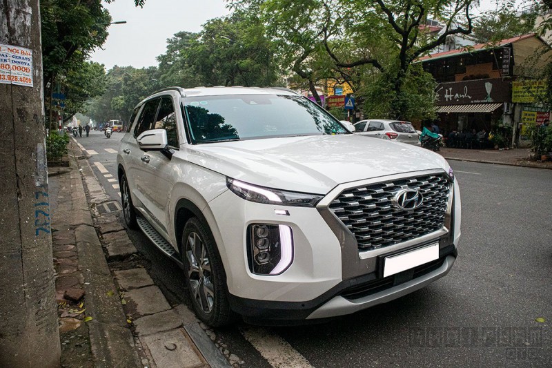 Chiếc Hyundai Palisade đã ra biển và lăn bánh tại Hà Nội hồi đầu tháng 2/2020 1