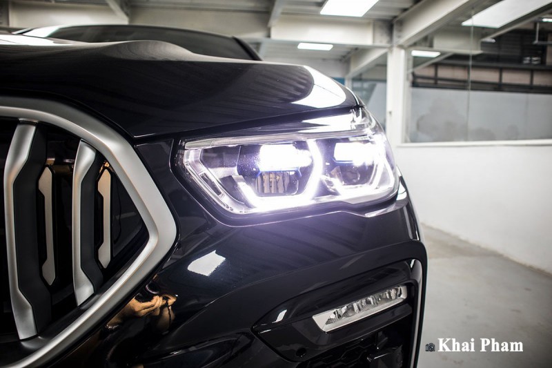 Ảnh đèn pha xe BMW X6 2020 q1