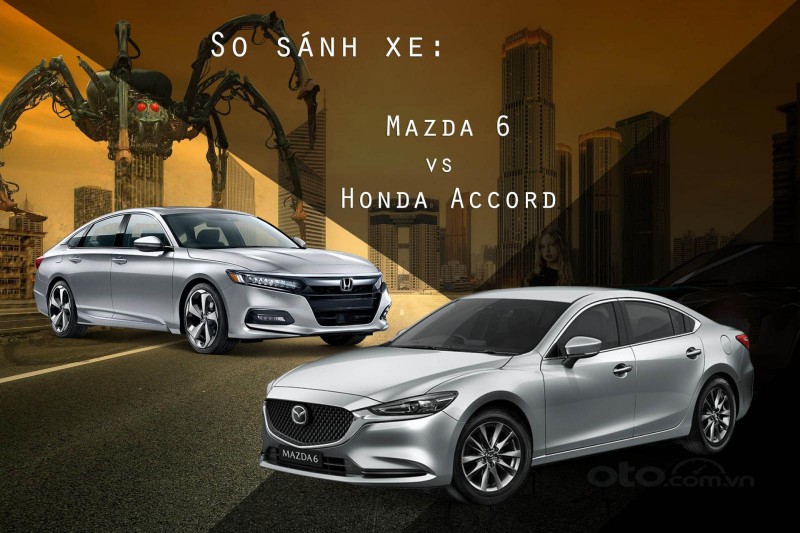 So sánh xe Mazda 6 2020 và Honda Accord 2020: Đại chiến xe Nhật a1