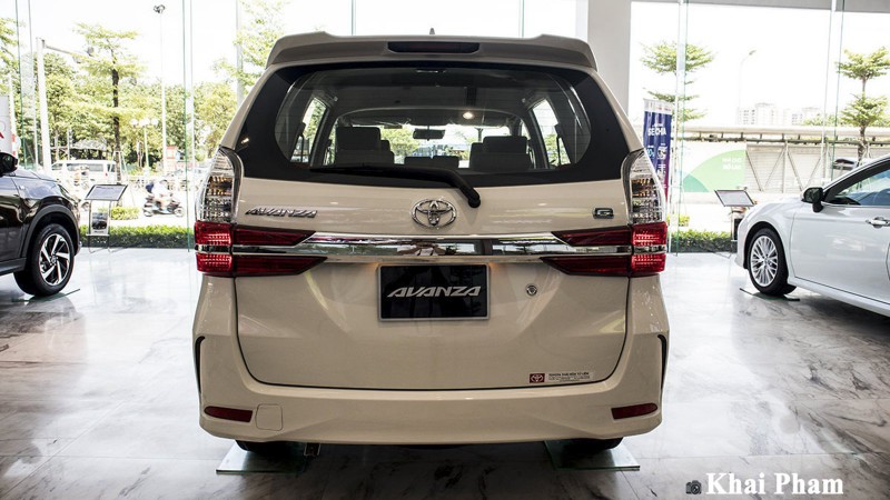 Ảnh Đuôi xe Toyota Avanza 2020