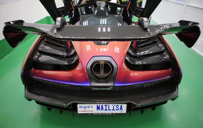 McLaren Senna độc nhất Việt Nam đã lộ diện, đại gia Việt gắn biển số tên vợ a4