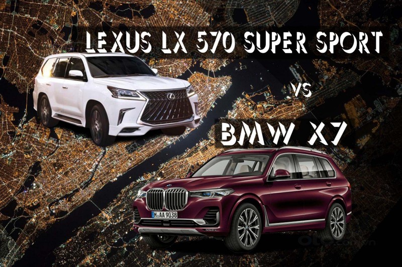 ĐÁNH GIÁ XE BMW X7 vs Lexus LX 570  Thách thức ngôi vua