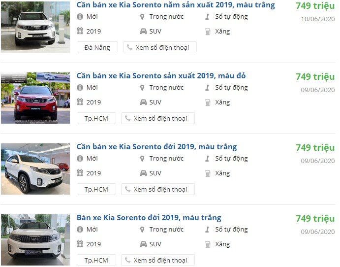 Giá xe Kia Sorento giảm sâu, đại lý dọn kho đón thế hệ mới 1