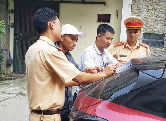 Hầu hết các trường hợp bị tạm giữ phương tiện thuộc lỗi vi phạm an toàn giao thông nghiêm trọng.