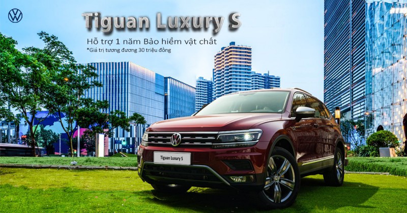 Khách mua Volkswagen Tiguan Allspace Luxury S được hỗ trợ 1 năm bảo hiểm vật chất 1