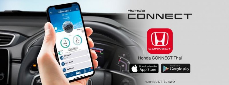 Hệ thống Honda Connect trên bản cao cấp Honda CR-V 2020 mới..