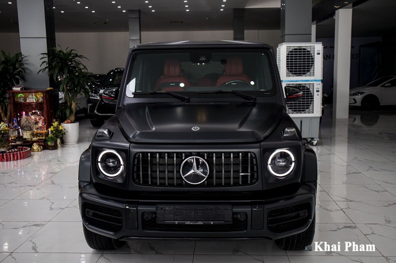 Ảnh chính diện đầu xe Mercedes-Benz G63 Trail Package 2020