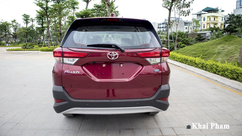 Ảnh chính diện Đuôi xe Toyota Rush 2020