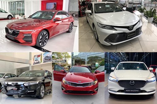 Phân khúc sedan hạng D tháng 6/2020: VinFast LUX A2.0 hạ gục Toyota Camry1