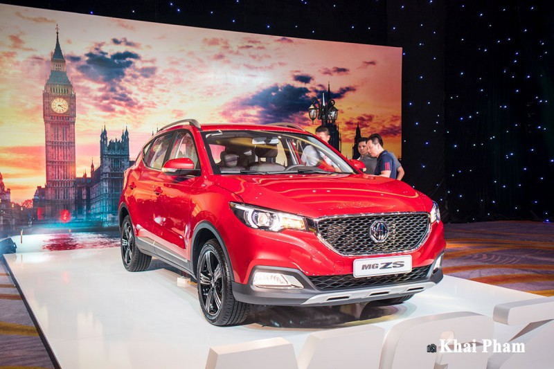 Ảnh đầu xe MG ZS 2020 phải