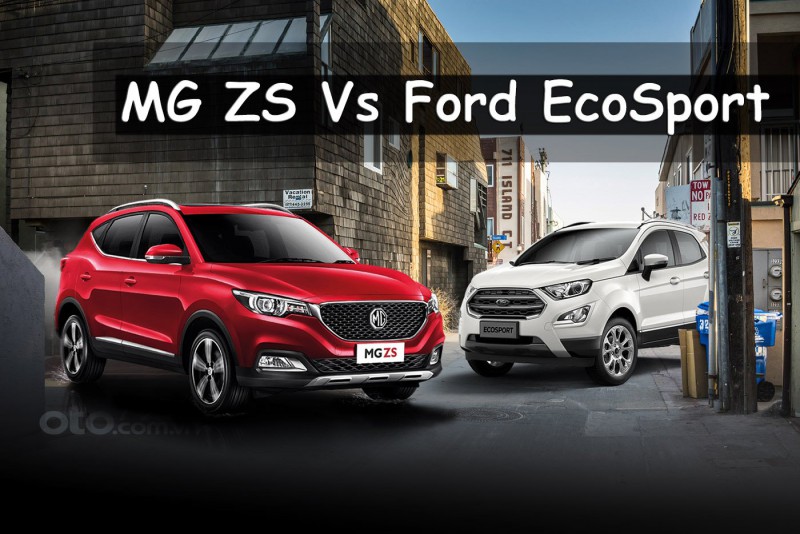 So sánh xe MG ZS 2020 và Ford EcoSport 2020: "Tân binh" đối đầu già gân a1