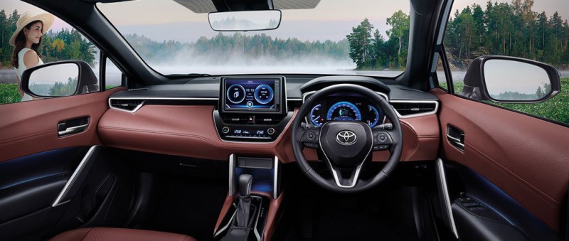 Ảnh Nội thất Toyota Corolla Cross 2020 