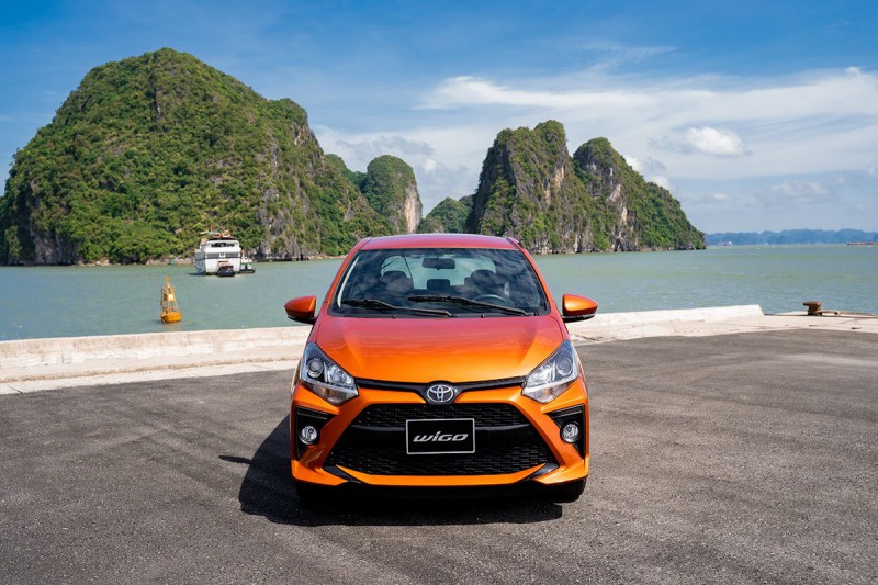 Diện mạo mới trên Toyota Wigo 2020.