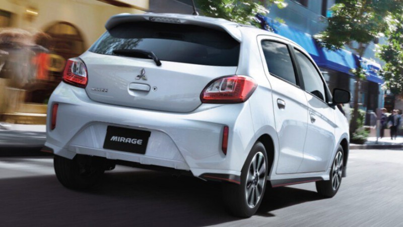 Mitsubishi Mirage 2021 vẫn bảo toàn nét quyến rũ thân quen.