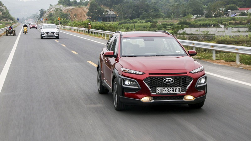 Ảnh đầu xe Hyundai Kona 2020