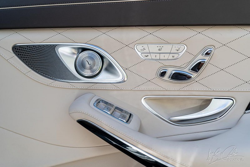 Hệ thống âm thanh Burmester trên Mercedes-Maybach S450 2020.