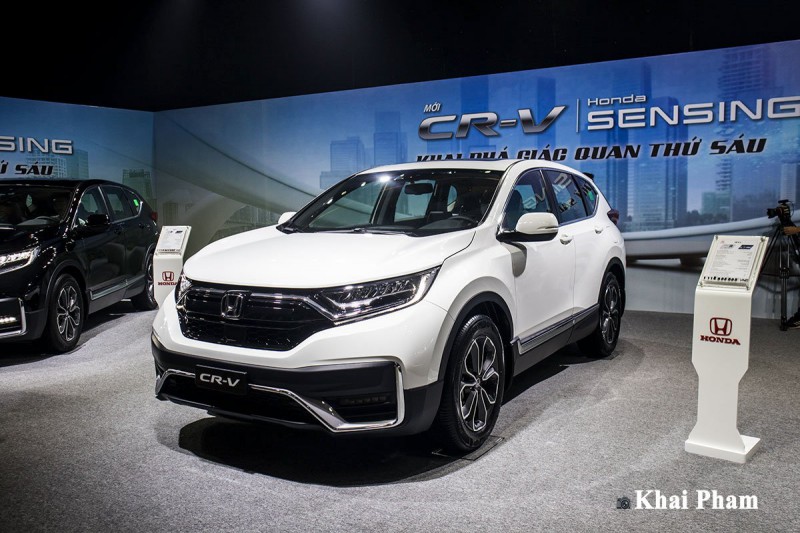 Ảnh xe Honda CR-V 2020 màu trắng