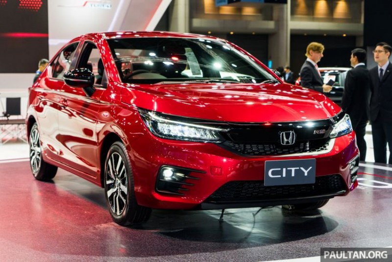 Honda City 2020 bản RS dành cho Thái Lan...