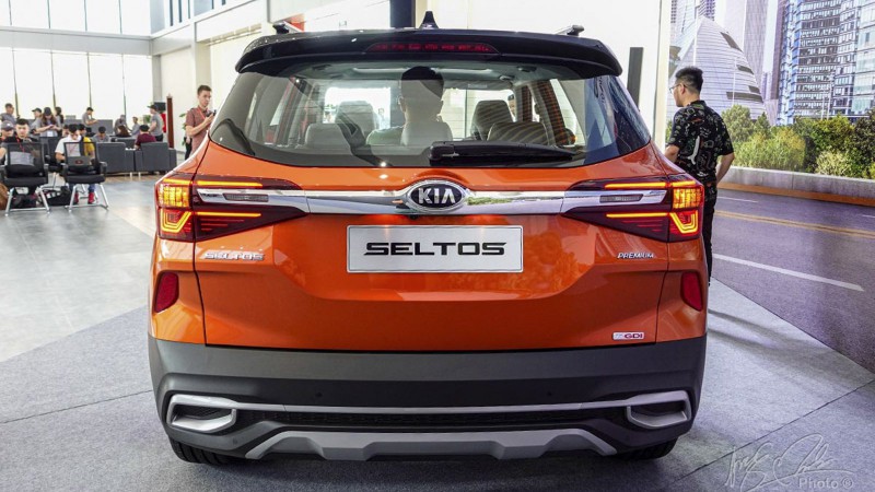 Ảnh Đuôi xe Kia Seltos 2020