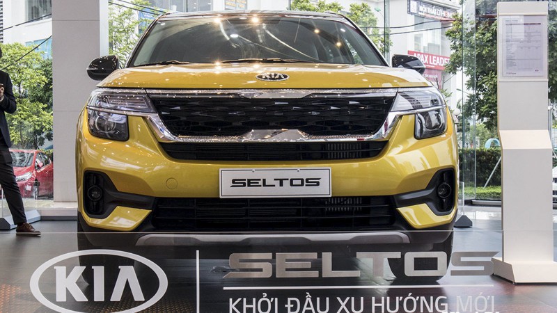 Ảnh đầu xe Kia Seltos 2020