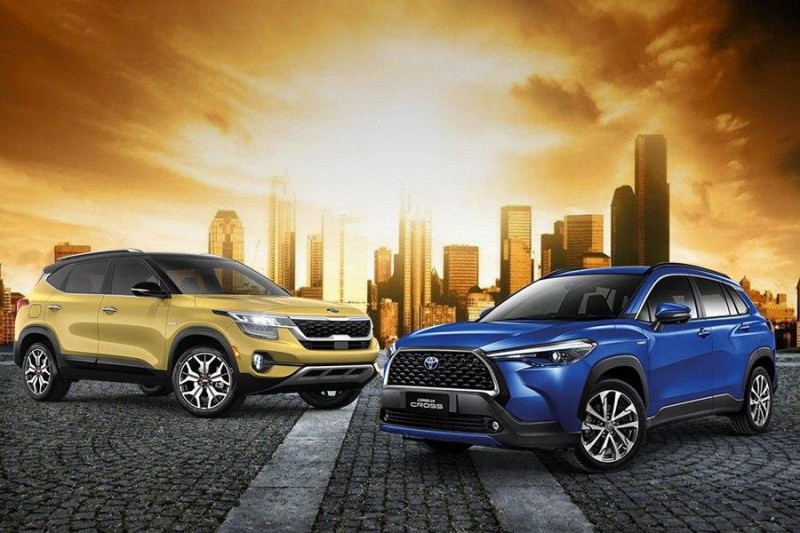 Kia Seltos được quan tâm hơn Toyota Corolla Cross những ngày đầu về đại lý a1