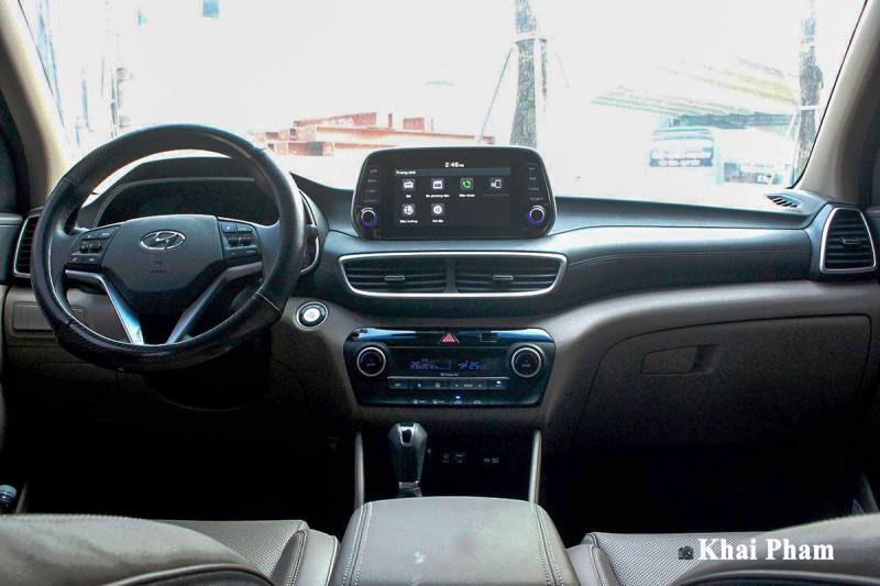 Ảnh khoang lái xe Hyundai Tucson 2020