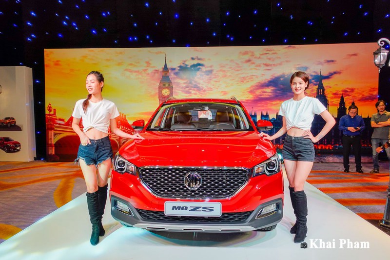 Ảnh đầu xe MG ZS 2020