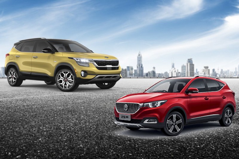 So sánh xe Kia Seltos 2020 và MG ZS 2020: Chênh 100 triệu đồng chọn xe nào? a1