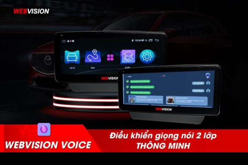 Tính năng điều khiển bằng giọng nói thông minh.