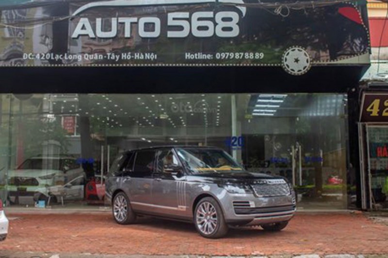 Ngoại thất Range Rover SVautobiography LWB.