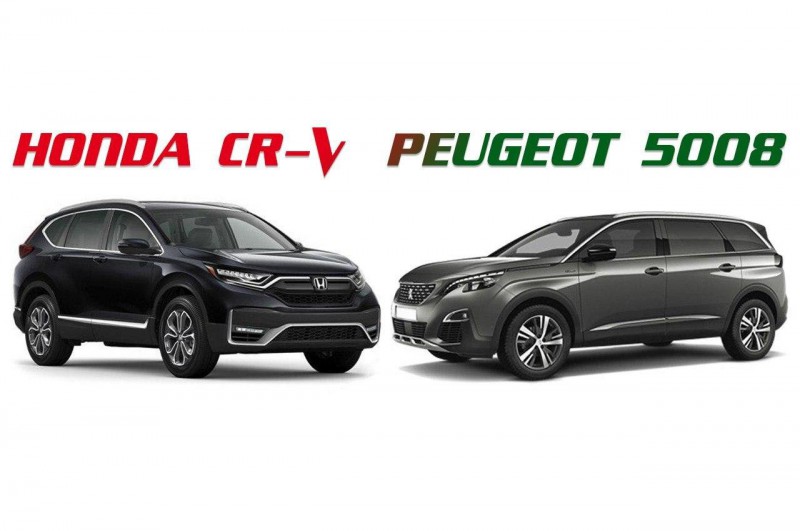 So sánh xe Honda CR-V L 2020 và Peugeot 5008 Active 2020: Chọn xe 5+2 trong tầm giá 1,1 tỷ đồng a1