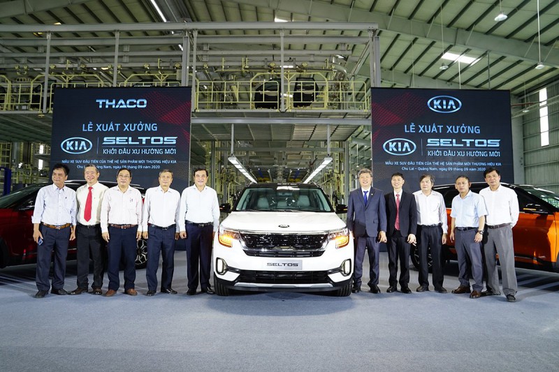 Lễ xuất xưởng Kia Seltos 2020 tại nhà máy THACO.