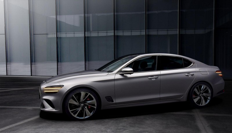 Genesis G70 2022 facelift hấp dẫn hơn nữa.