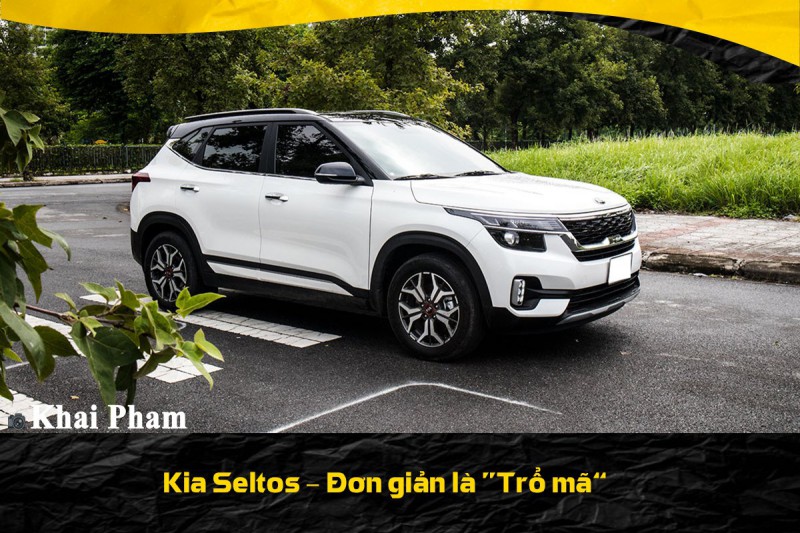 Ảnh bên đầu xe Kia Seltos 2020