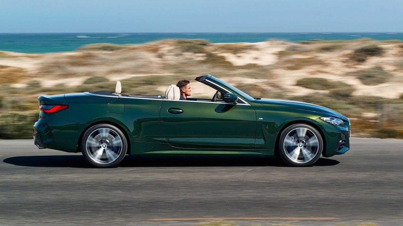 BMW 4-Series 2021 Convertible sở hữu nhiều biến thể truyền động.