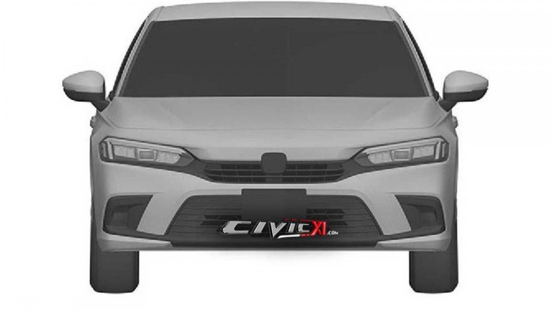 Honda Civic 2021 hatchback tút tát nhẹ.