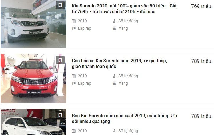 Kia Sorento 2019 giảm từ 100 - 130 triệu đồng 1