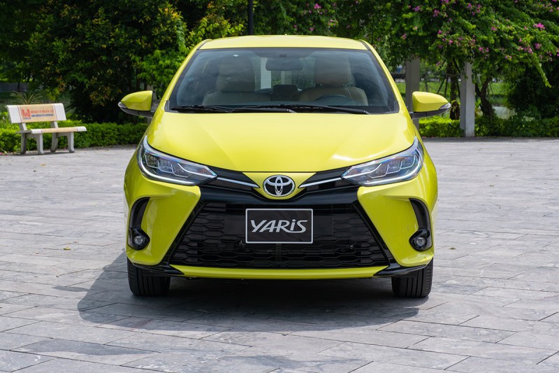 Thiết kế ngoại thất Toyota Yaris 2021.