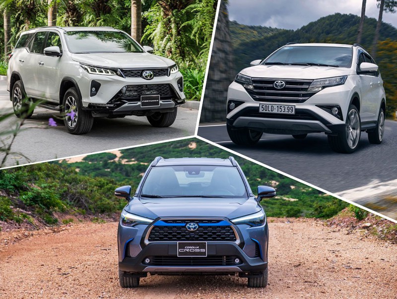 Toyota Fortuner, Corolla Cross và Rush, tái định hình phong cách chọn xe SUV của người Việt a1