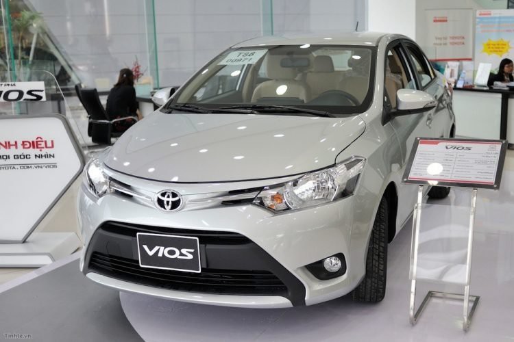 Toyota Vios G 2016 cũ.